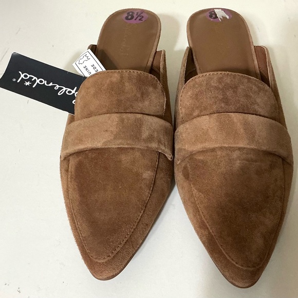 Splendid Loretta Suede Leather Mules 8 1/2 - Picture 6 of 9